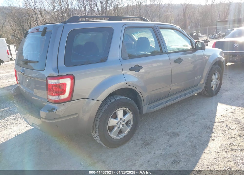 2008 FORD ESCAPE XLS/XLS MANUAL VIN: 1FMCU02Z28KE22229