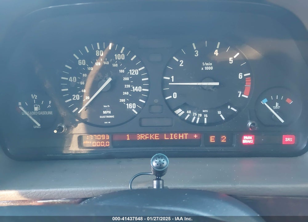 1992 BMW 735 I AUTOMATIC VIN: WBAGB4312NDB71417