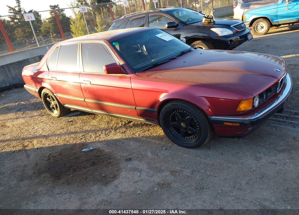 1992 BMW 735 I AUTOMATIC VIN: WBAGB4312NDB71417
