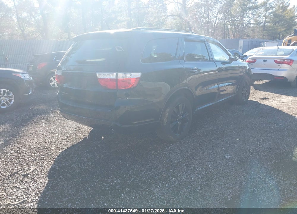 2013 DODGE DURANGO SXT VIN: 1C4RDJAG8DC660918