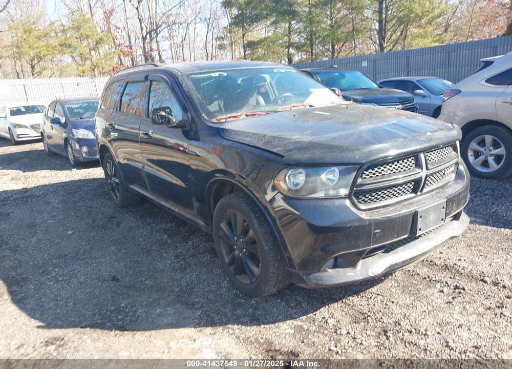 2013 DODGE DURANGO SXT VIN: 1C4RDJAG8DC660918