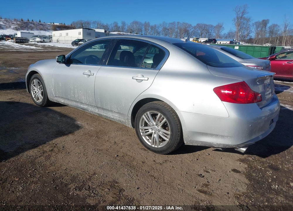 2013 INFINITI G37X VIN: JN1CV6AR0DM356724
