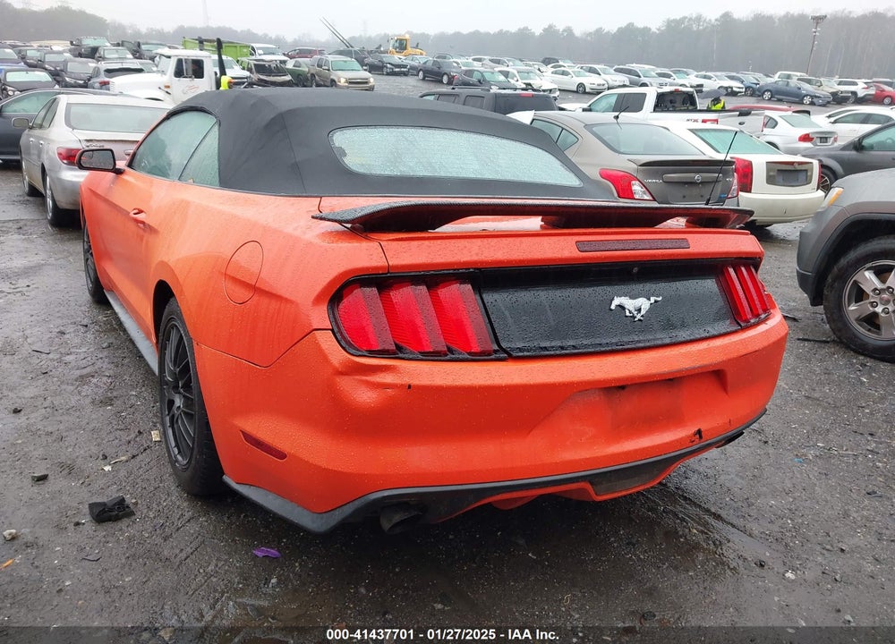 2015 FORD MUSTANG VIN: 1FATP8UH5F5392644