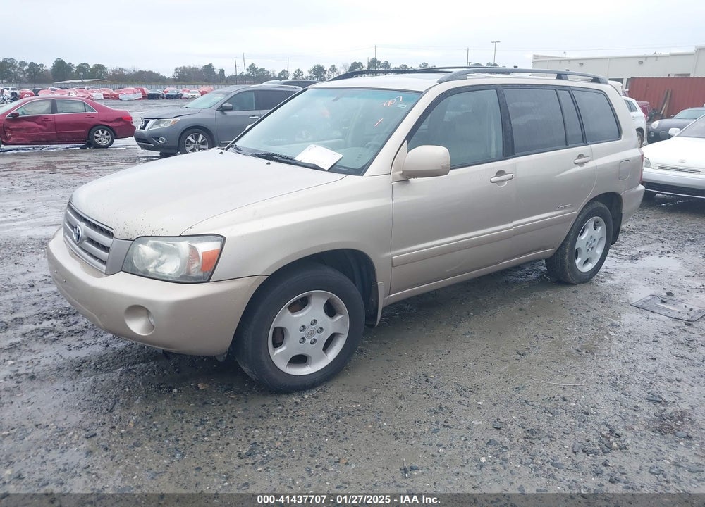 2007 TOYOTA HIGHLANDER LIMITED V6 VIN: JTEDP21A770145896