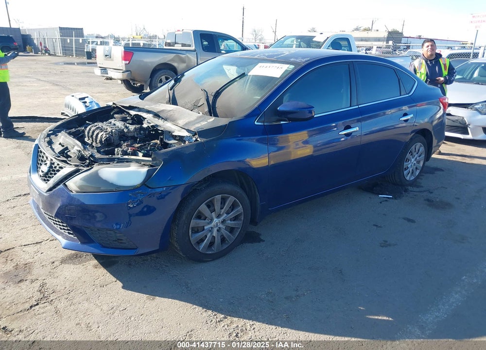 2016 NISSAN SENTRA VIN: 3N1AB7AP6GY298687