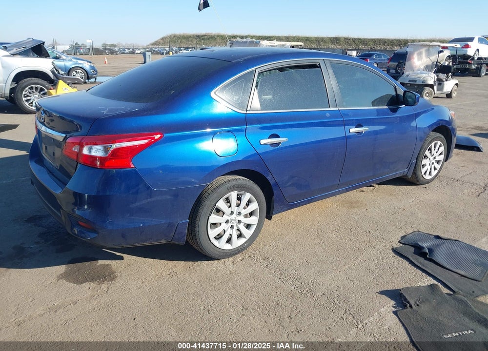 2016 NISSAN SENTRA VIN: 3N1AB7AP6GY298687