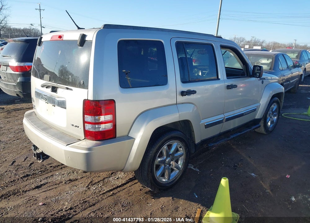 2008 JEEP LIBERTY LIMITED EDITION VIN: 1J8GN58K98W219513