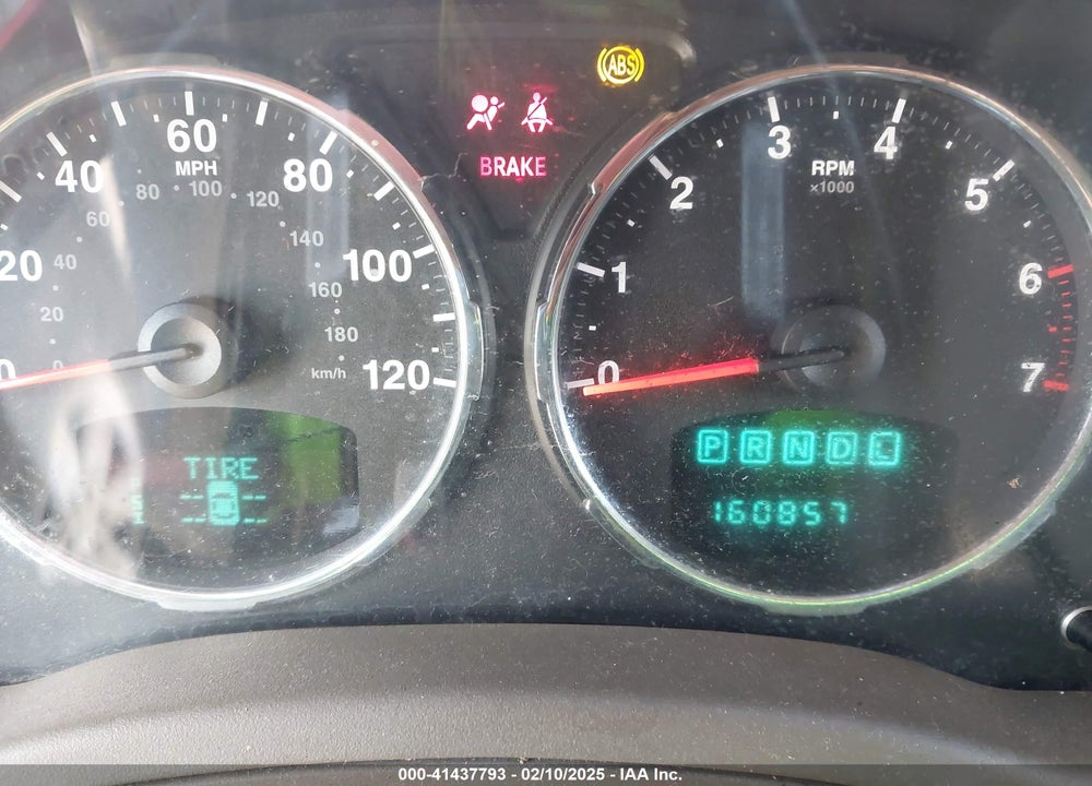 2008 JEEP LIBERTY LIMITED EDITION VIN: 1J8GN58K98W219513