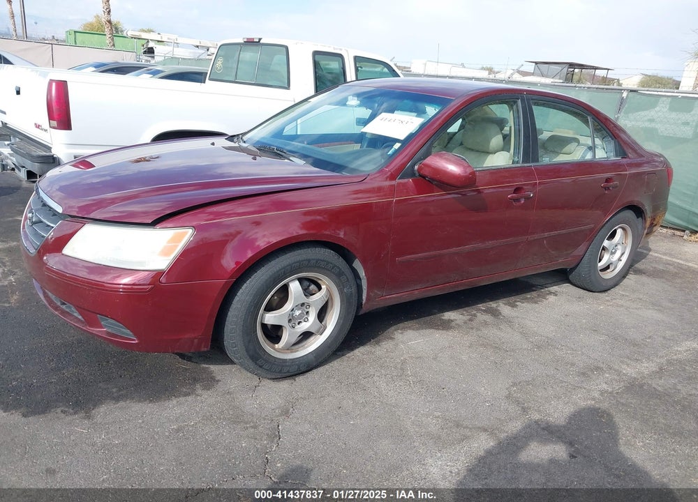 2009 HYUNDAI SONATA GLS VIN: 5NPET46CX9H411945