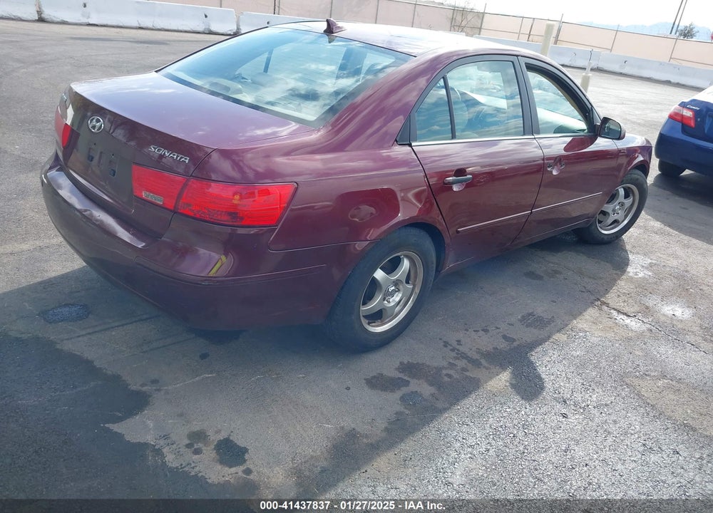 2009 HYUNDAI SONATA GLS VIN: 5NPET46CX9H411945