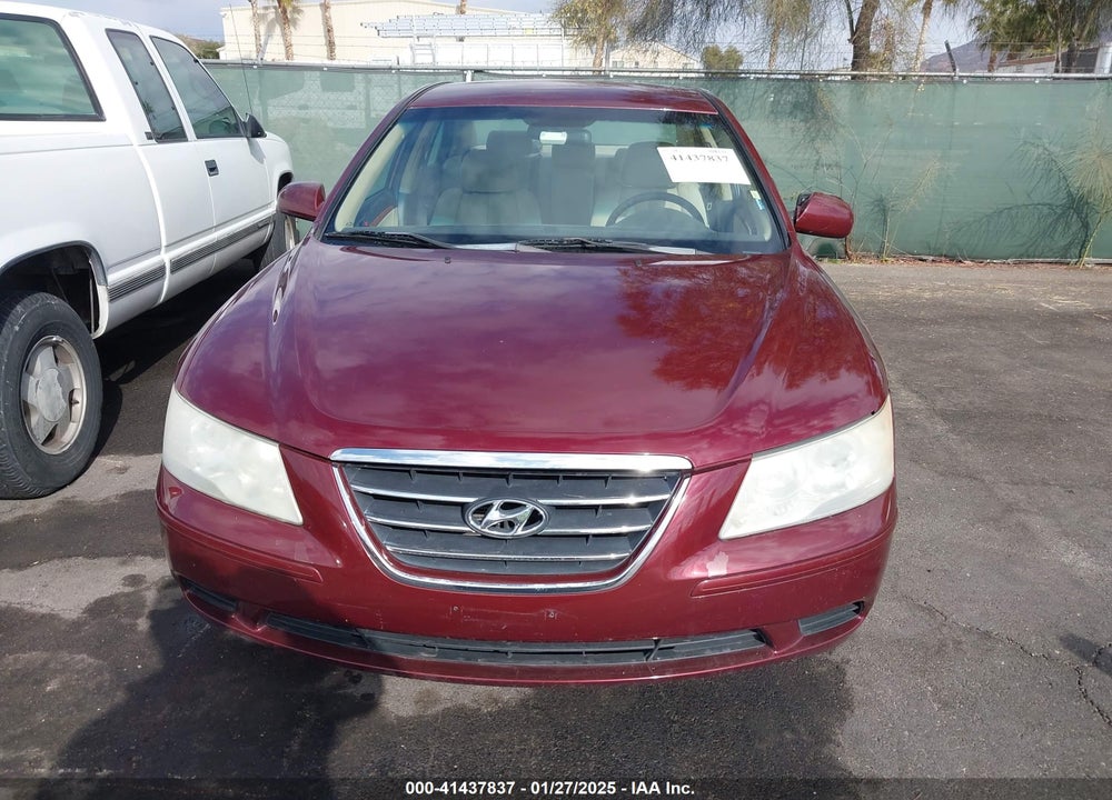 2009 HYUNDAI SONATA GLS VIN: 5NPET46CX9H411945