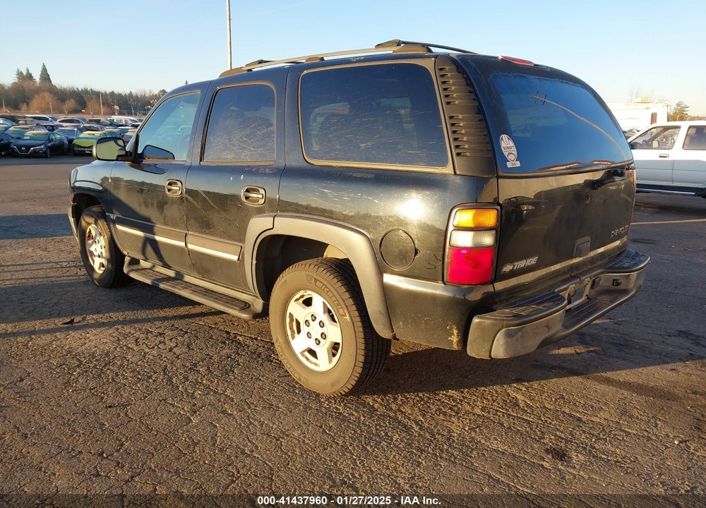 2004 CHEVROLET TAHOE LS VIN: 1GNEK13ZX4J243371
