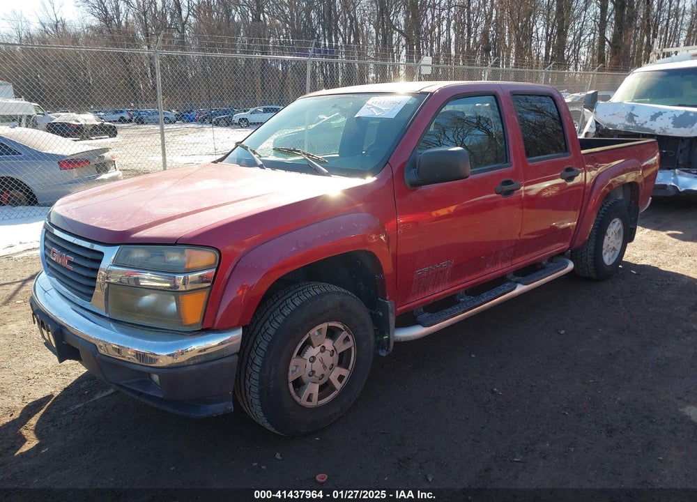 2005 GMC CANYON SLE VIN: 1GTDT136658249717