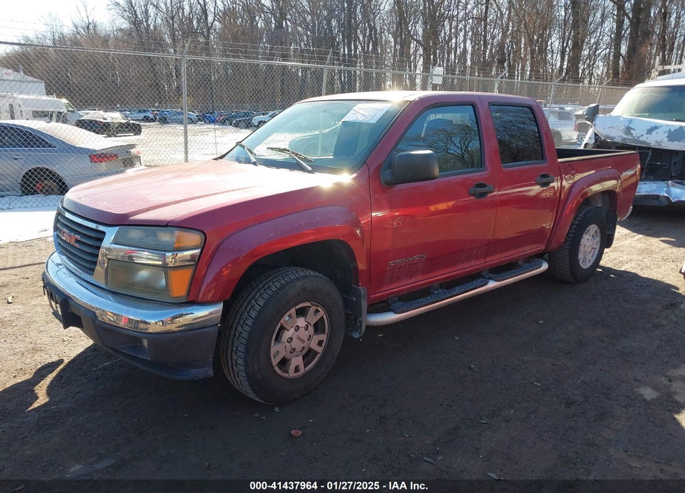 2005 GMC CANYON SLE VIN: 1GTDT136658249717