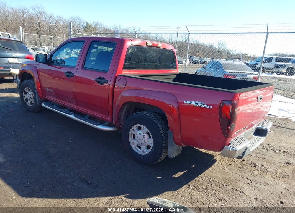 2005 GMC CANYON SLE VIN: 1GTDT136658249717