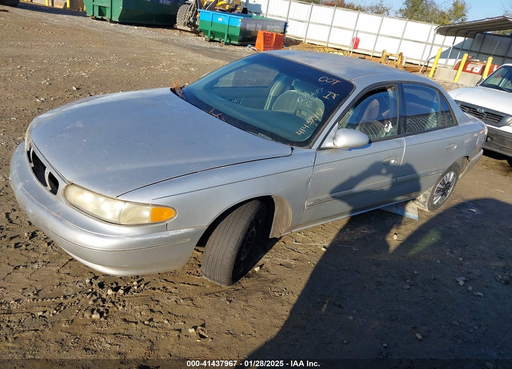 2002 BUICK CENTURY CUSTOM VIN: 2G4WS52JX21280617