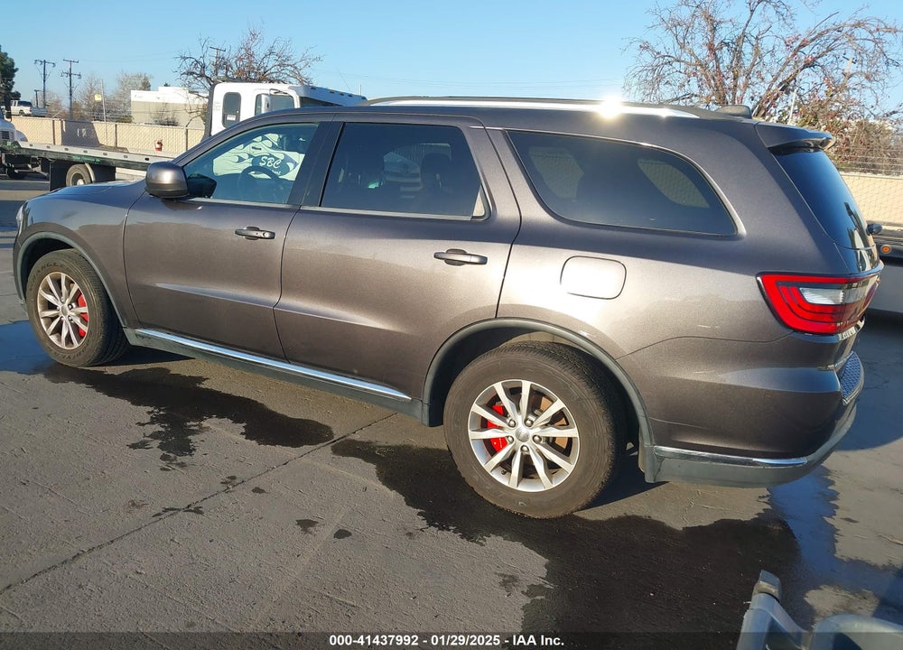 2016 DODGE DURANGO SXT VIN: 1C4RDHAG5GC424384