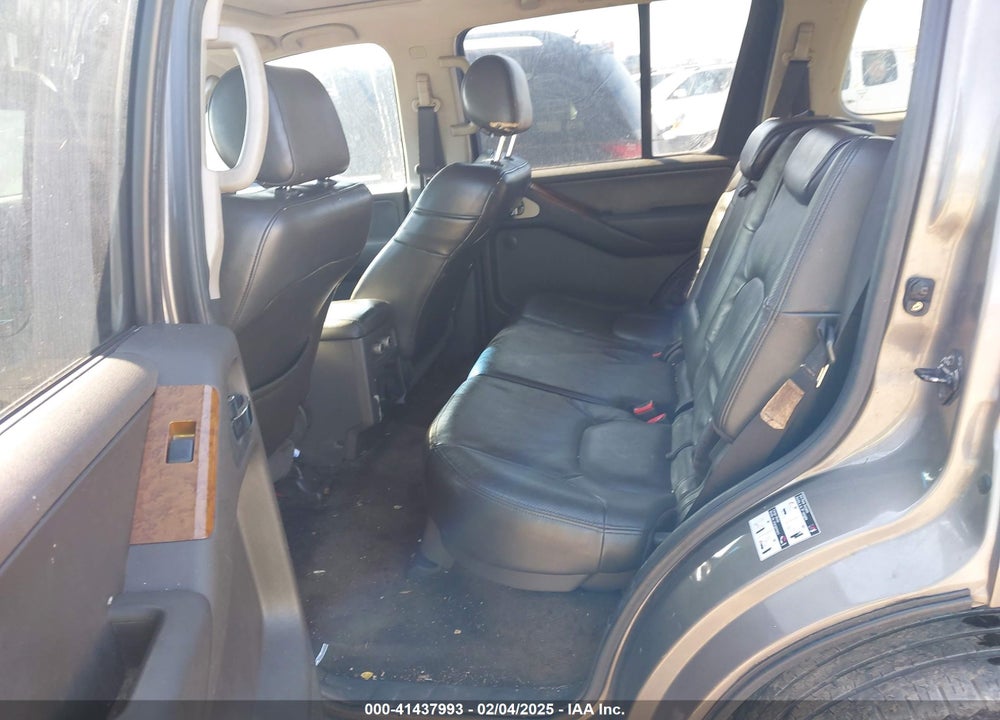 2005 NISSAN PATHFINDER LE VIN: 5N1AR18W05C707500