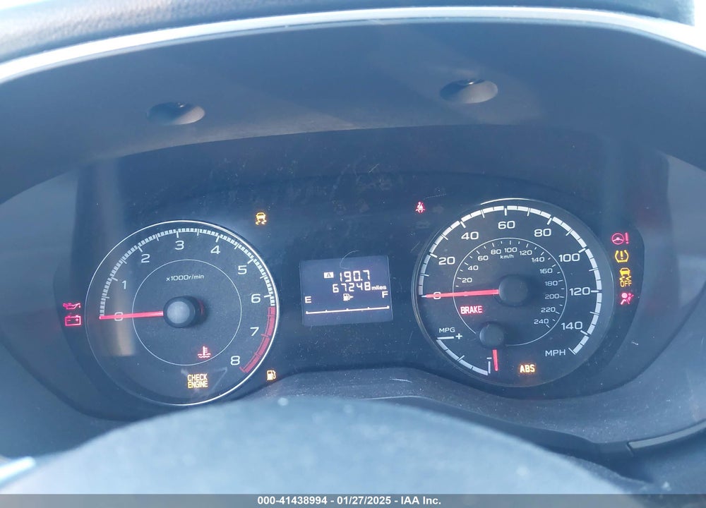 2017 SUBARU IMPREZA VIN: 4S3GTAB6XH3741862