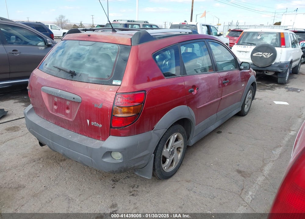 2004 PONTIAC VIBE VIN: 5Y2SL62854Z450380