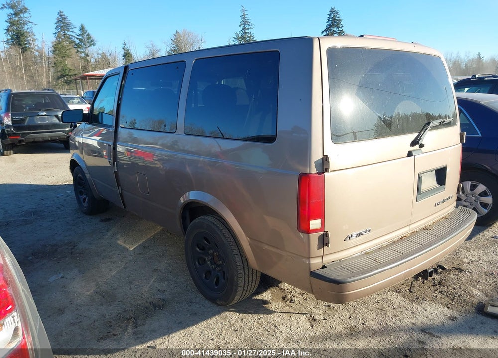 2003 CHEVROLET ASTRO VIN: 1GNDM19X63B128951