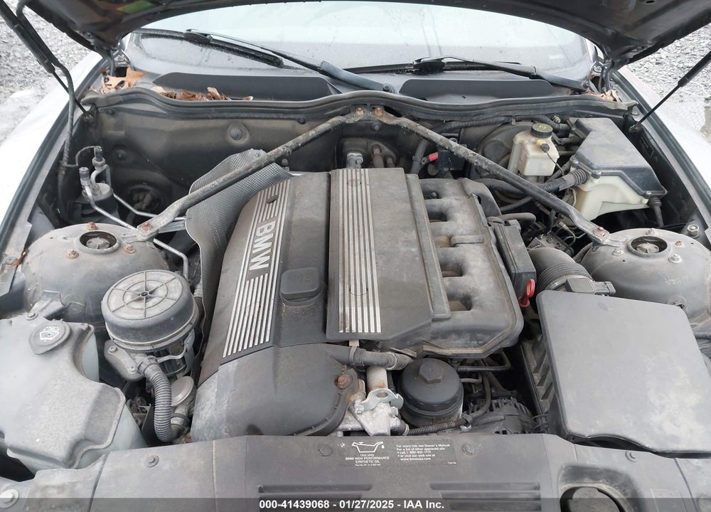 2003 BMW Z4 3.0I VIN: 4USBT53493LT20734