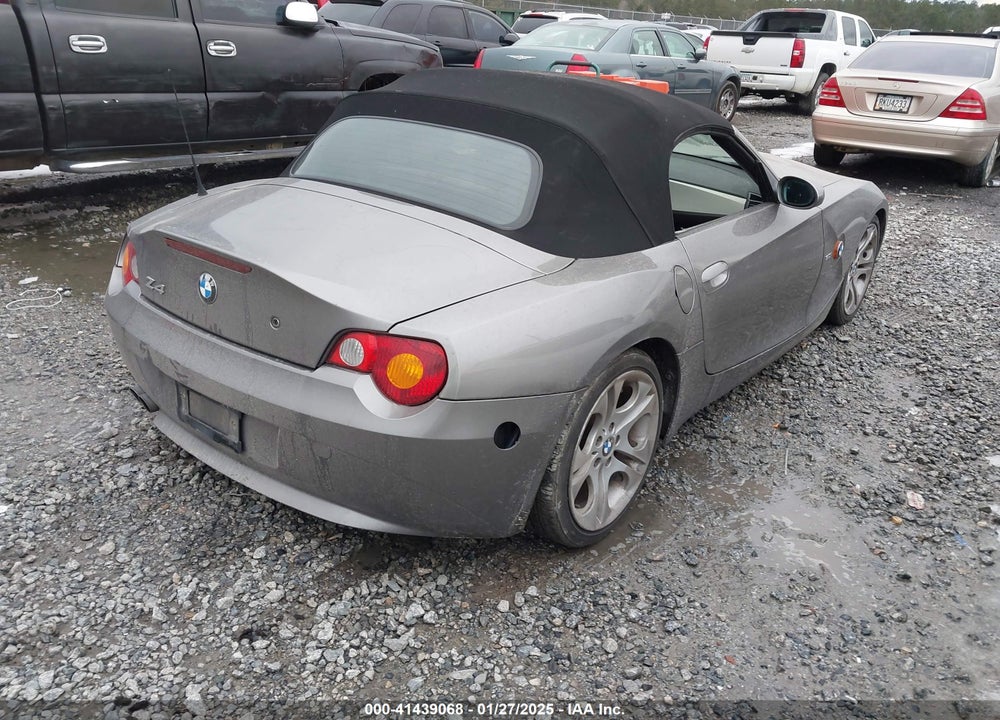 2003 BMW Z4 3.0I VIN: 4USBT53493LT20734