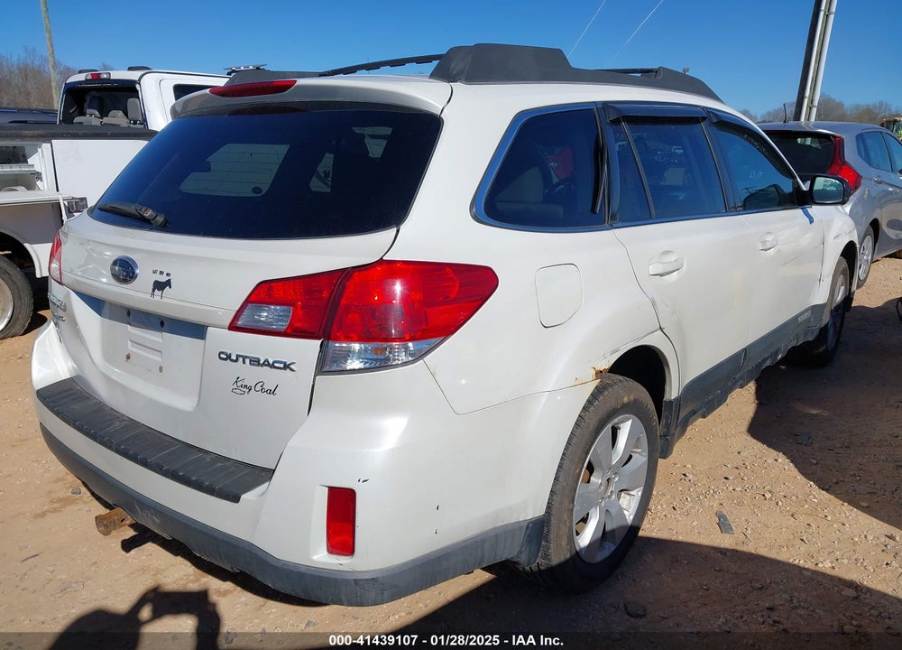 2010 SUBARU OUTBACK 2.5I PREMIUM VIN: 4S4BRCCCXA3333937