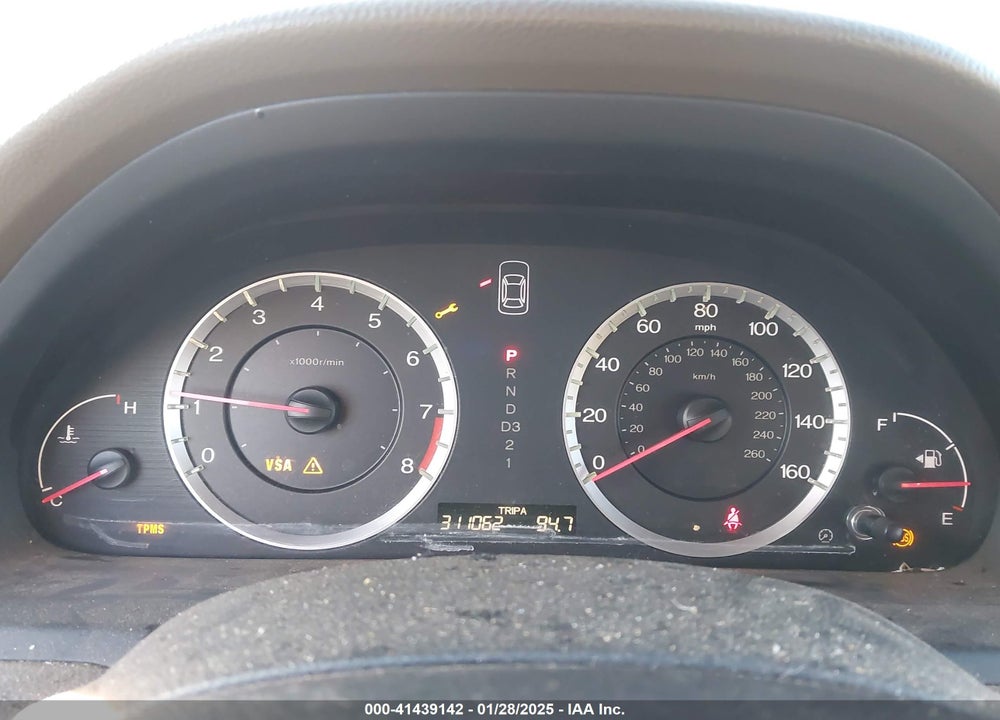 2008 HONDA ACCORD 2.4 EX VIN: 1HGCP26758A071873