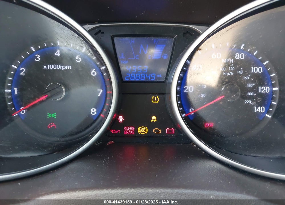 2012 HYUNDAI TUCSON GL VIN: KM8JT3AB3CU391862