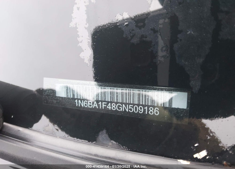2016 NISSAN TITAN XD VIN: 1N6BA1F48GN509186