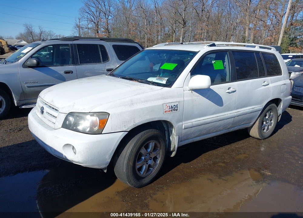 2006 TOYOTA HIGHLANDER V6 VIN: JTEDP21A460097918