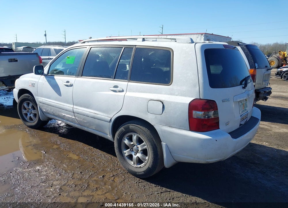 2006 TOYOTA HIGHLANDER V6 VIN: JTEDP21A460097918