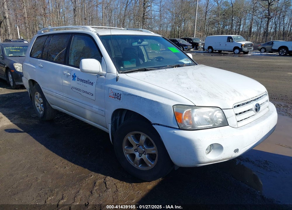 2006 TOYOTA HIGHLANDER V6 VIN: JTEDP21A460097918