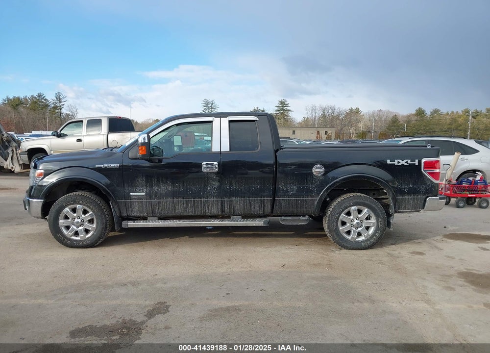 2014 FORD F-150 LARIAT VIN: 1FTFX1ET8EFA74348