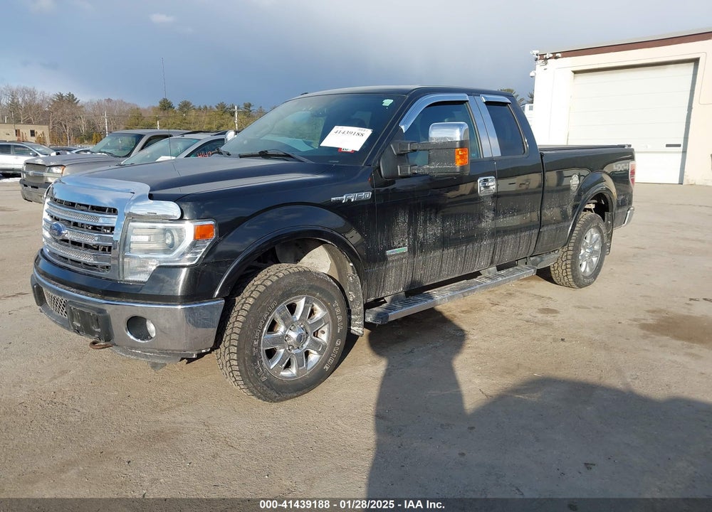 2014 FORD F-150 LARIAT VIN: 1FTFX1ET8EFA74348