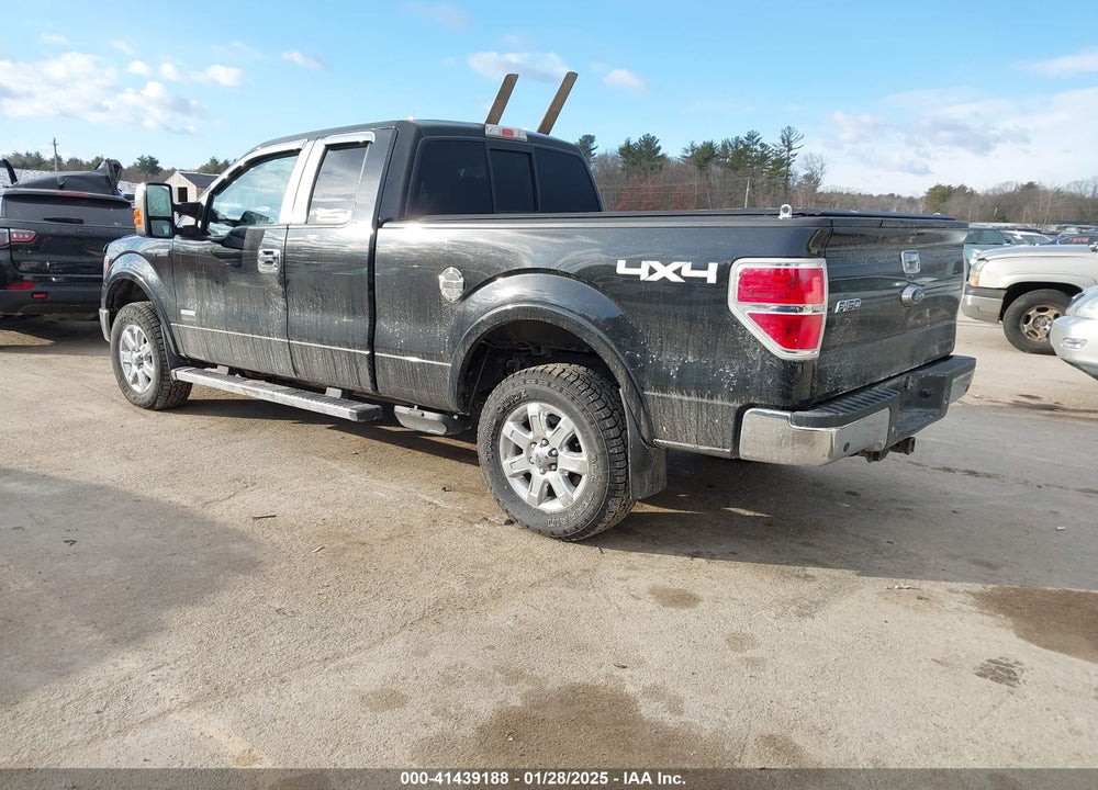 2014 FORD F-150 LARIAT VIN: 1FTFX1ET8EFA74348