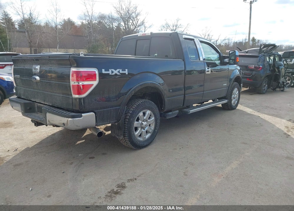 2014 FORD F-150 LARIAT VIN: 1FTFX1ET8EFA74348