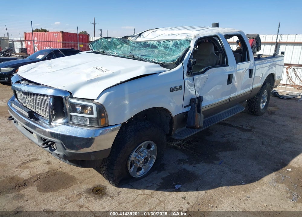 2002 FORD F-250 LARIAT/XL/XLT VIN: 1FTNW21F42EC30455