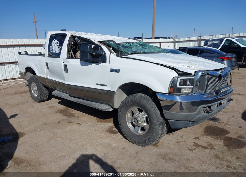2002 FORD F-250 LARIAT/XL/XLT VIN: 1FTNW21F42EC30455