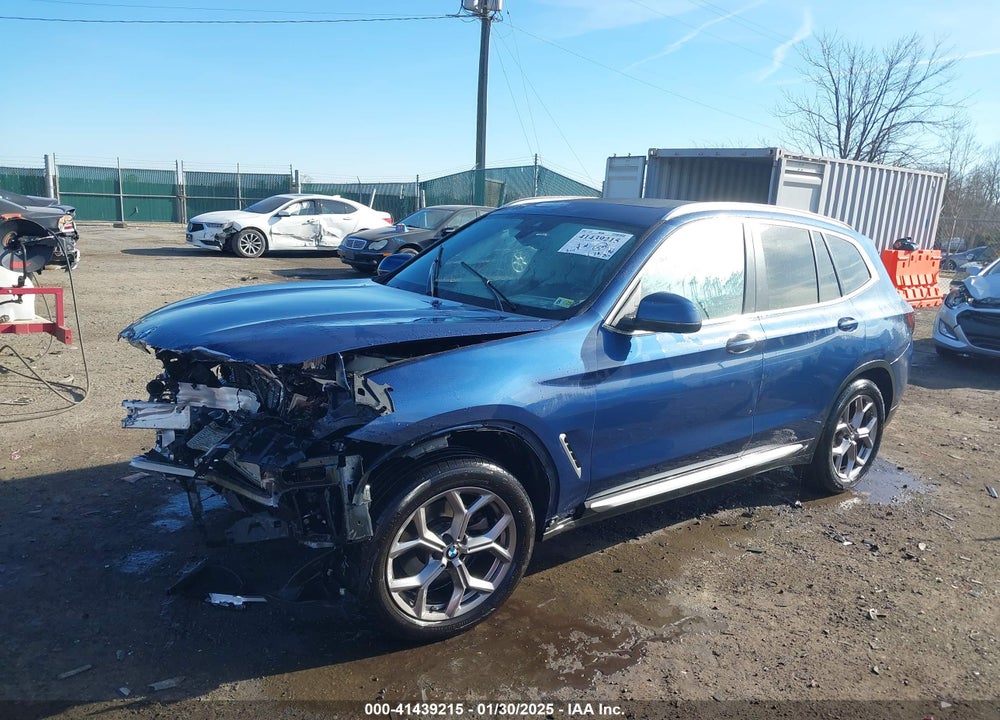 2022 BMW X3 XDRIVE30I VIN: WBX57DP07NN169458