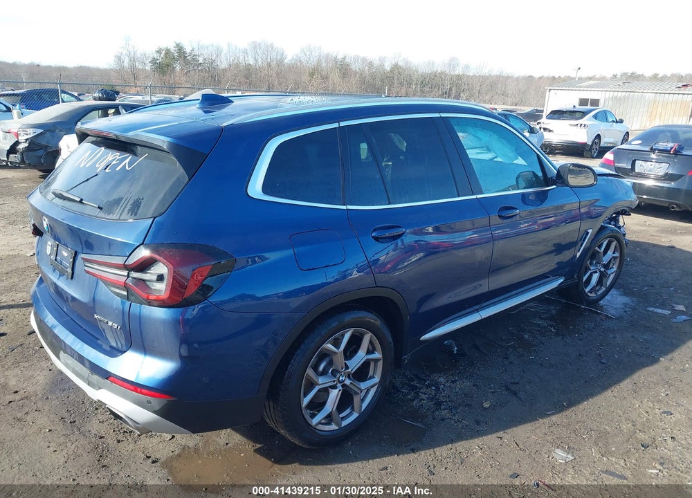 2022 BMW X3 XDRIVE30I VIN: WBX57DP07NN169458