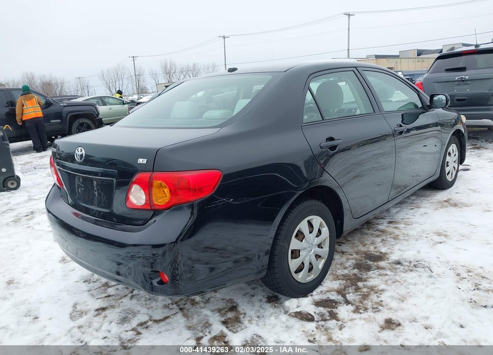2009 TOYOTA COROLLA LE VIN: JTDBL40E499088837