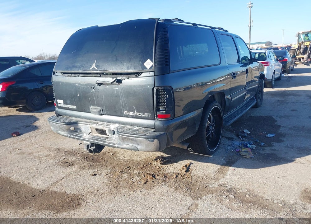 2004 CHEVROLET SUBURBAN 1500 LS VIN: 3GNEC16Z94G255974