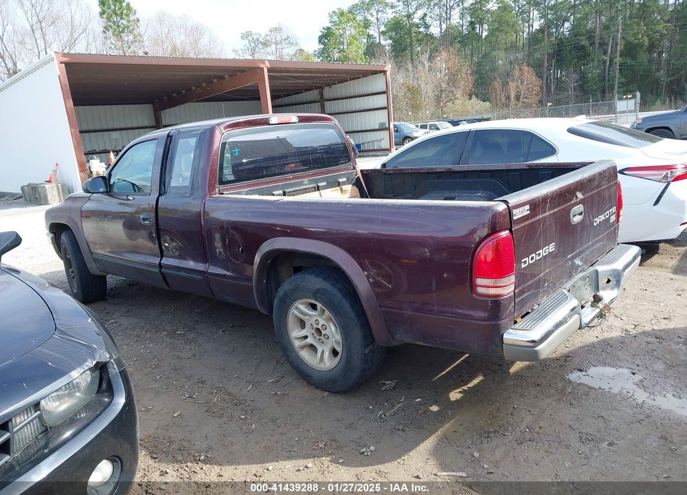 2004 DODGE DAKOTA VIN: 1D7GL42K14S565403
