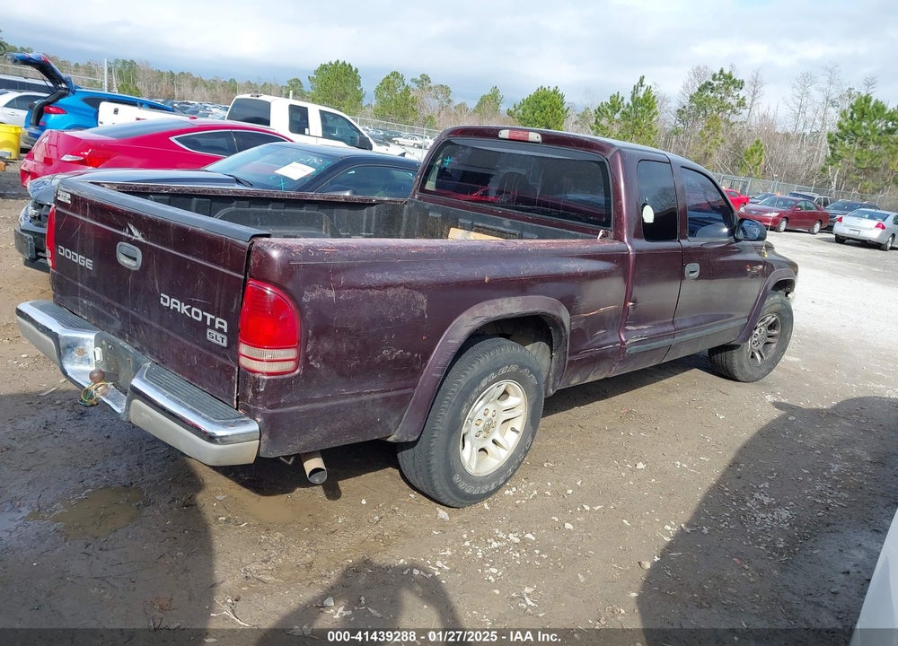 2004 DODGE DAKOTA VIN: 1D7GL42K14S565403