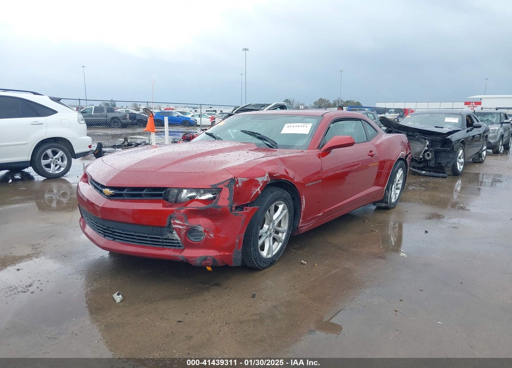 2015 CHEVROLET CAMARO 2LS VIN: 2G1FB1E35F9136449