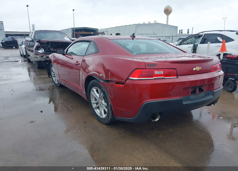 2015 CHEVROLET CAMARO 2LS VIN: 2G1FB1E35F9136449