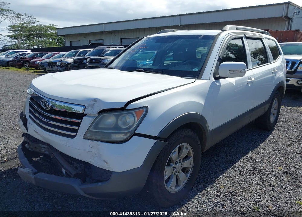 2009 KIA BORREGO LX VIN: KNDJJ741395014195
