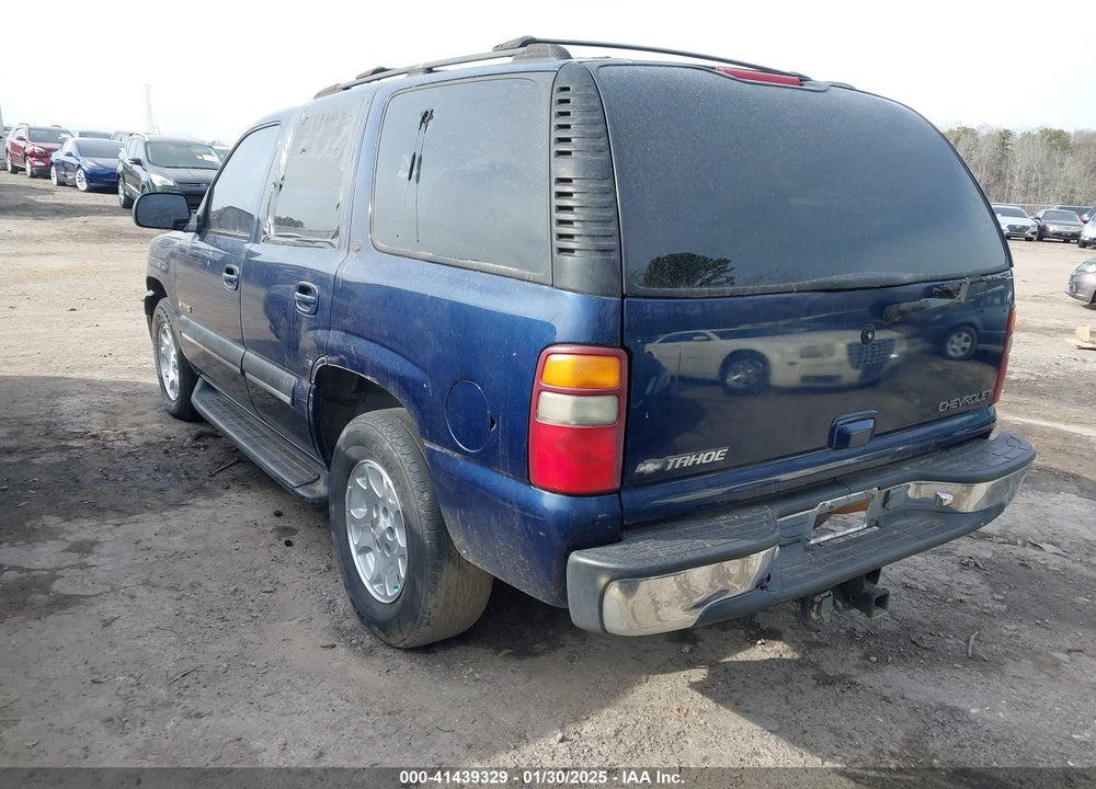 2001 CHEVROLET TAHOE LT VIN: 1GNEC13T91R219486